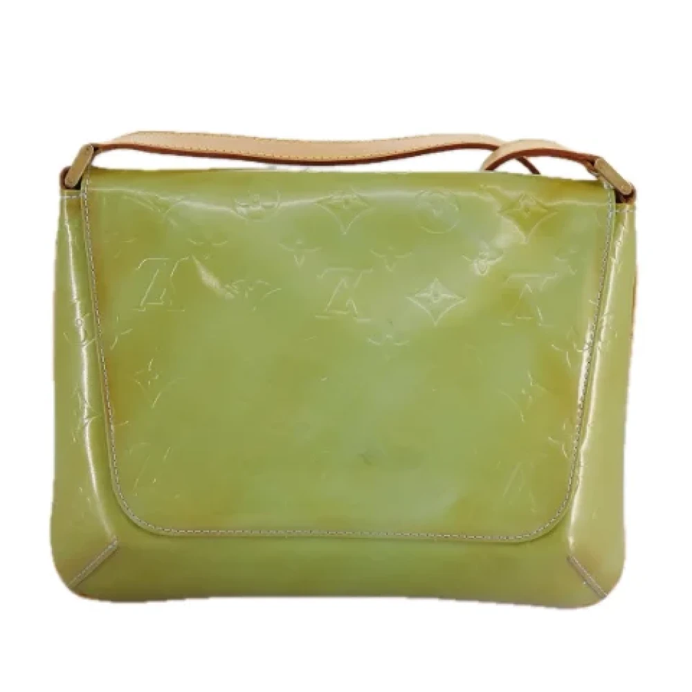 Louis Vuitton Vintage Pre-owned Leather louis-vuitton-bags Green Dames