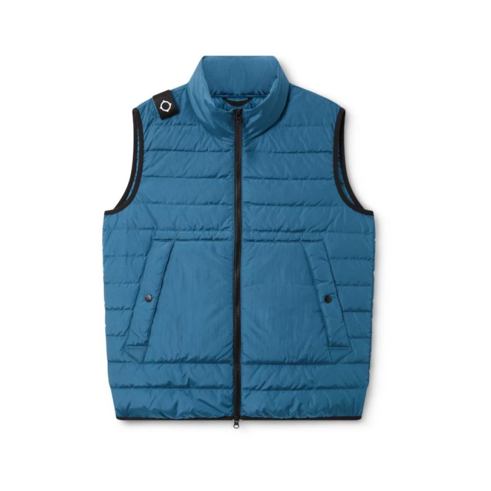 Ma.strum - Jackets > Vests - Blue - Ma.strum - Modalova