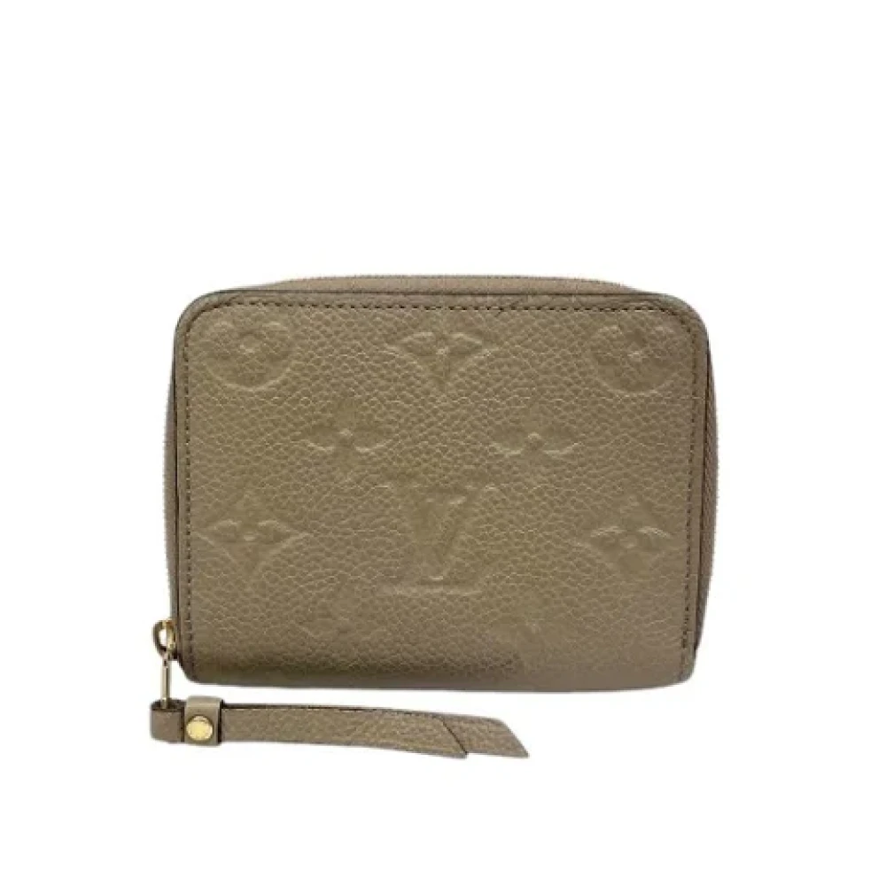 Louis Vuitton Vintage Pre-owned Leather wallets Brown Dames