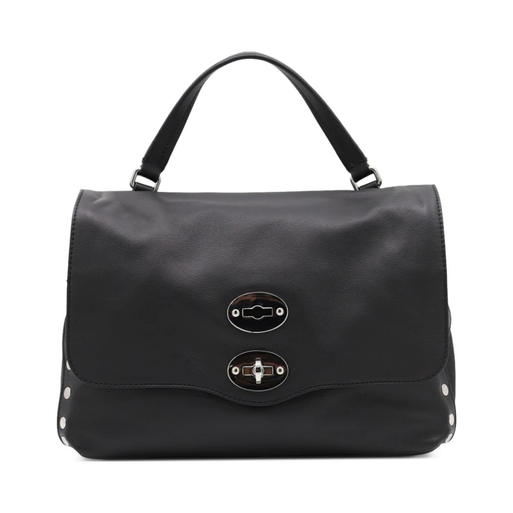 Zanellato Women's Black Postina Small Messenger Bag - Handbags - One Size - Bags