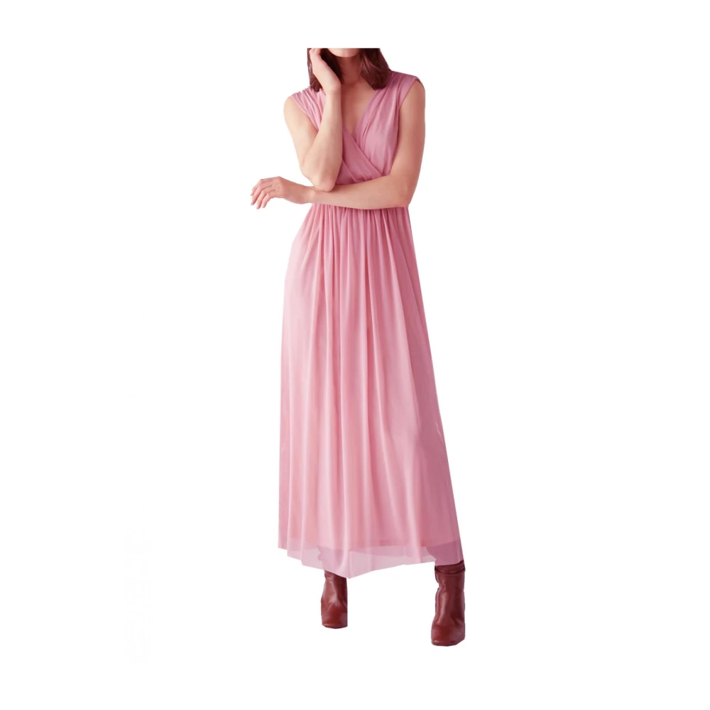 Pennyblack Lange jurk met juweelversieringen Pink Dames