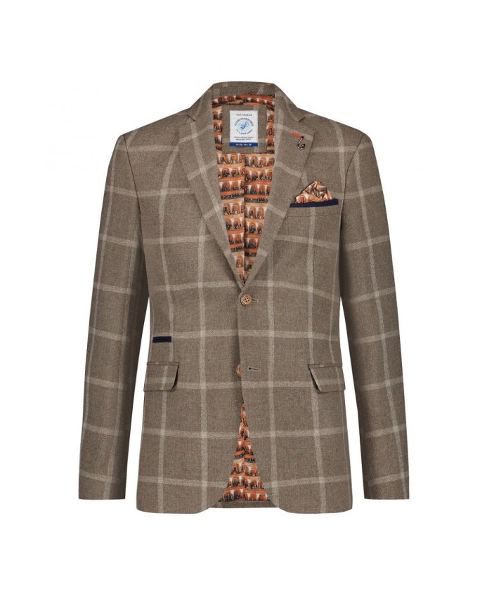 geruite-blazer-in-zand-katoen