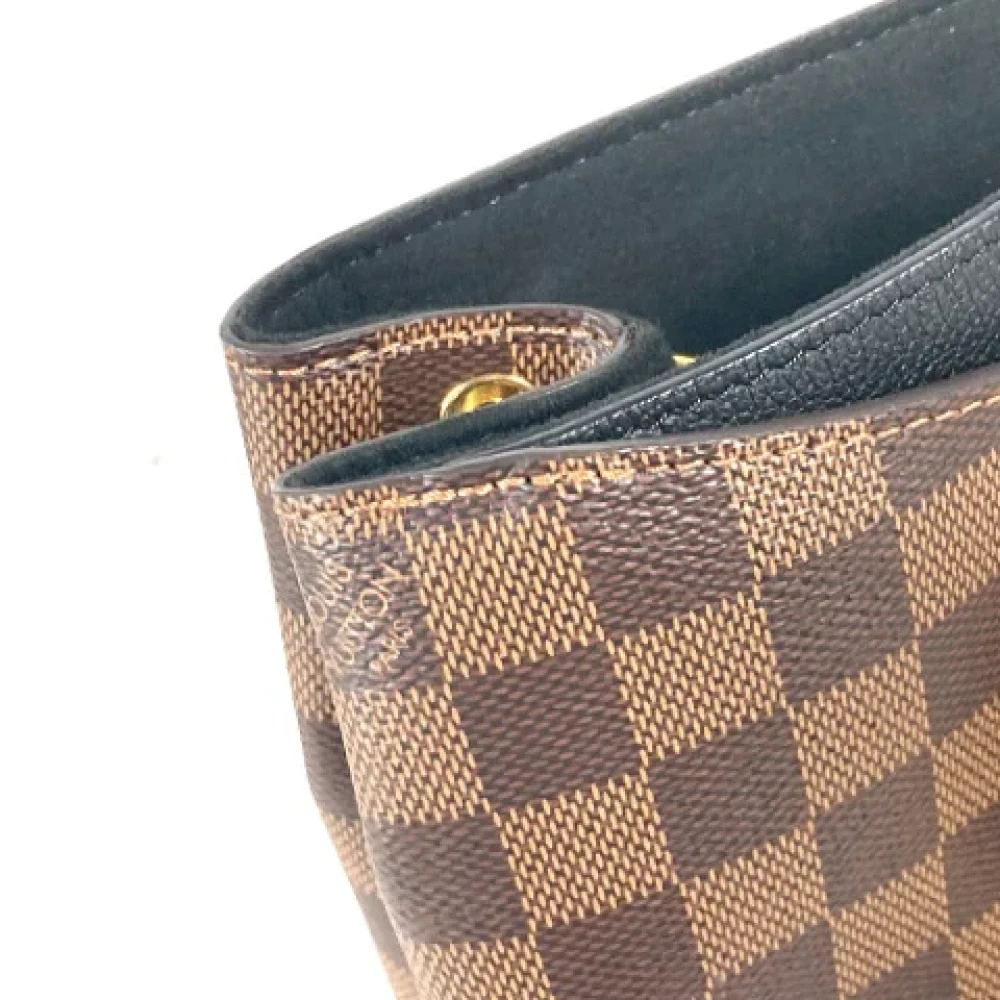Louis Vuitton Vintage Pre-owned Cotton louis-vuitton-bags Brown Dames