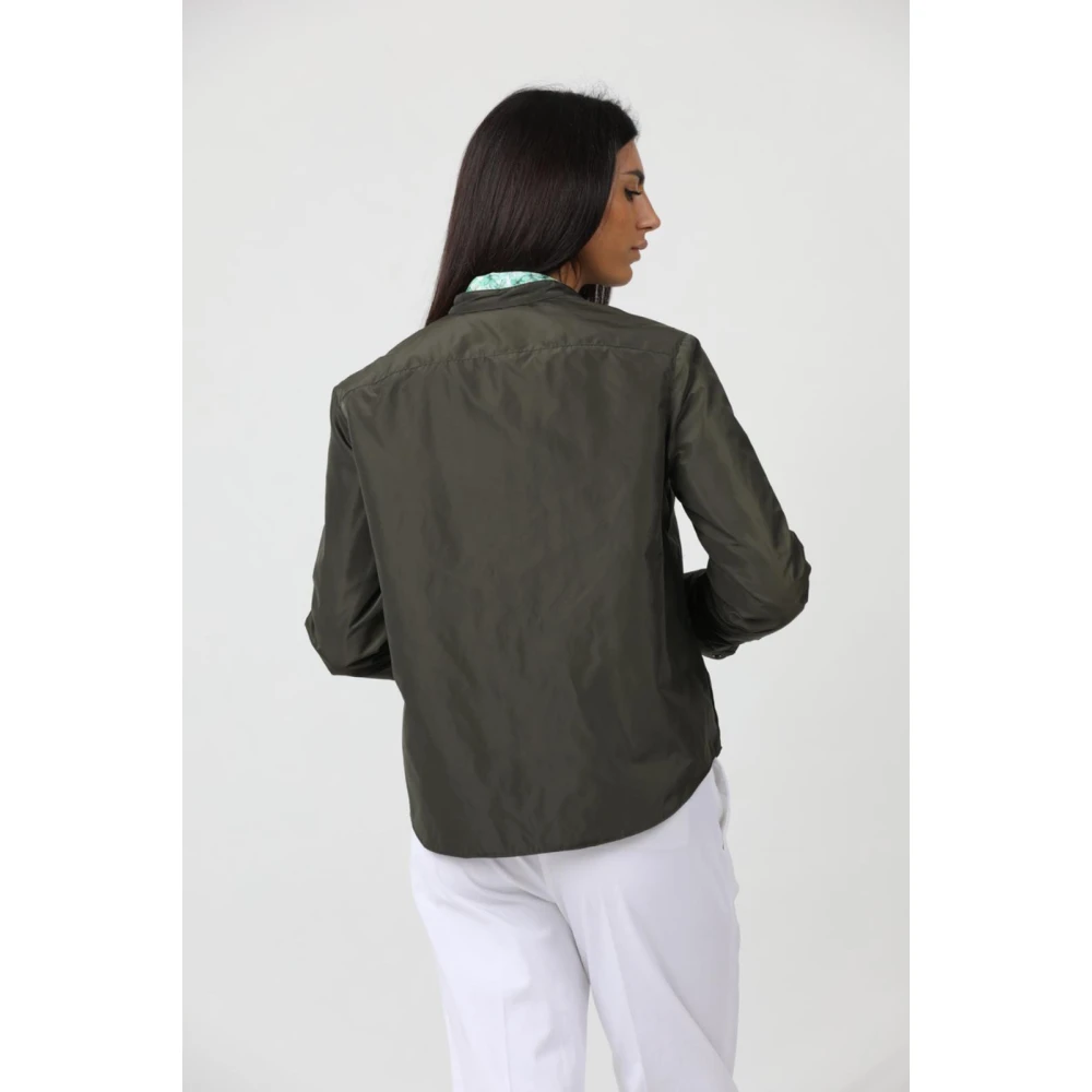Aspesi Stijlvolle Jas Tamara Green Dames