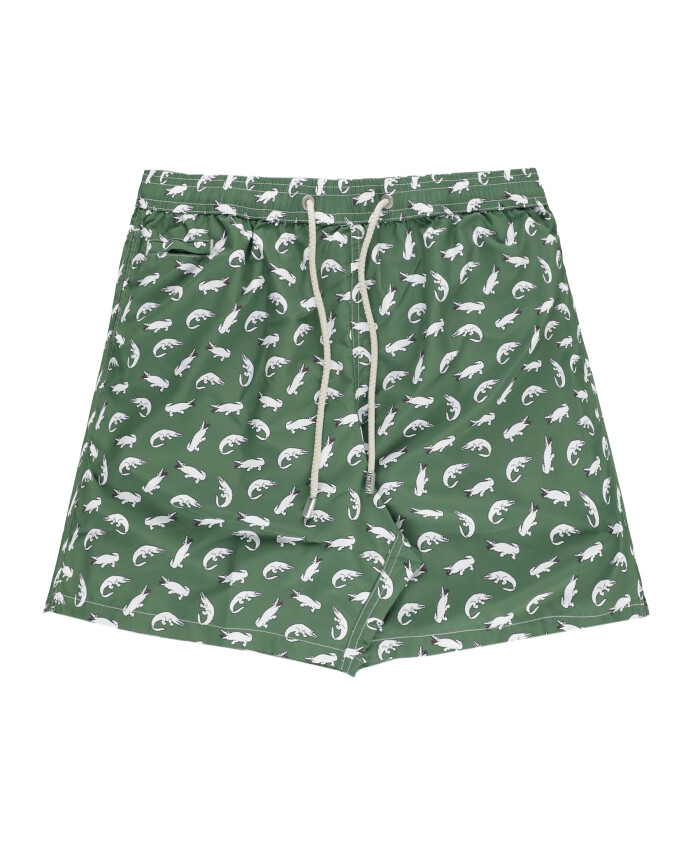 maillot-de-bain-vert-avec-imprime-alligator
