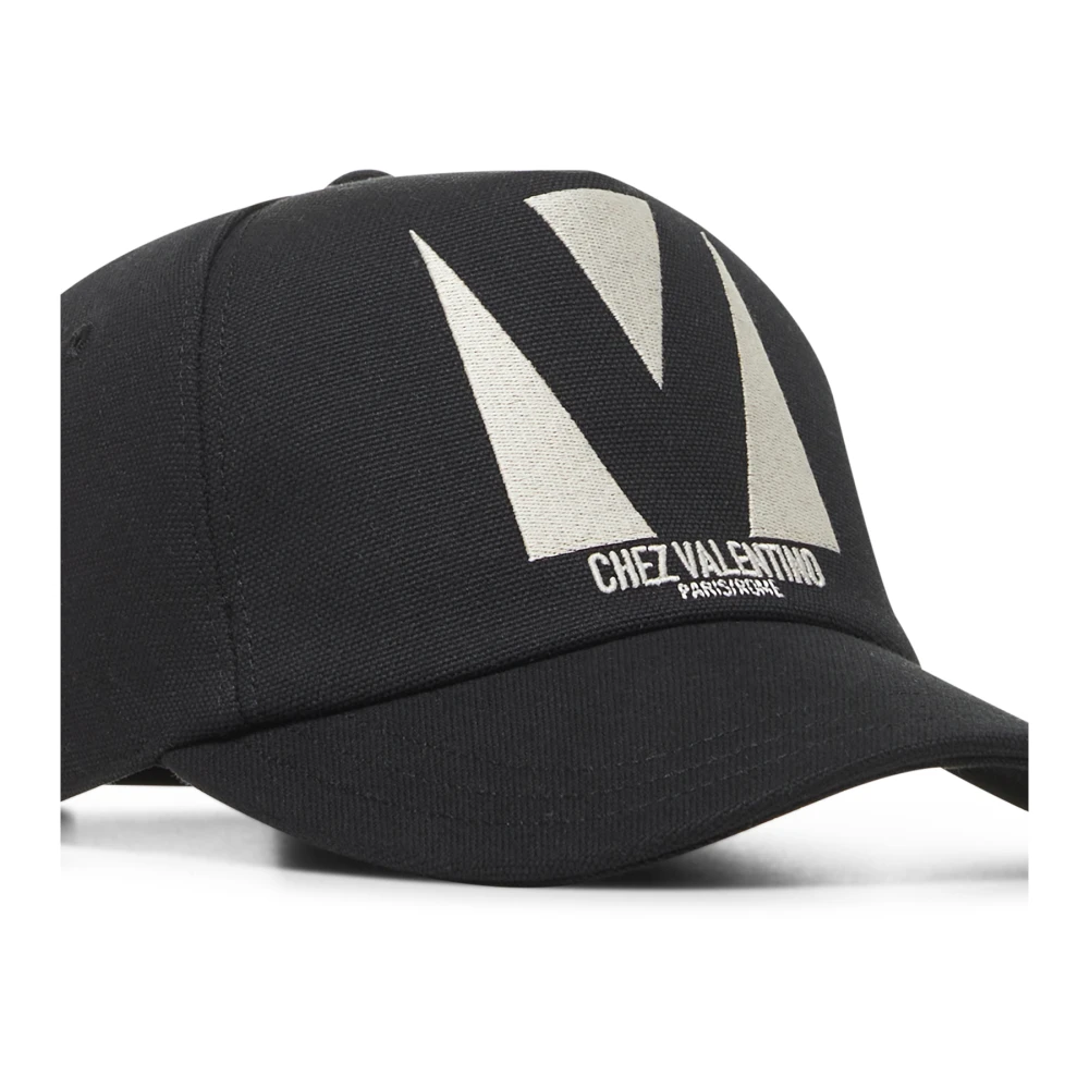Valentino Garavani Zwarte Stijlvolle Schoenen Black Heren