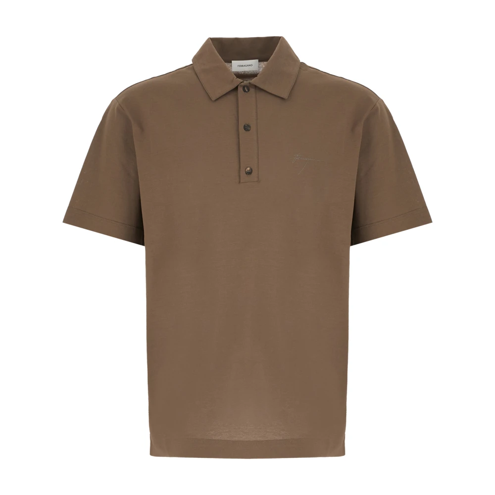 Tops > Polo Shirts - - Salvatore Ferragamo - Modalova