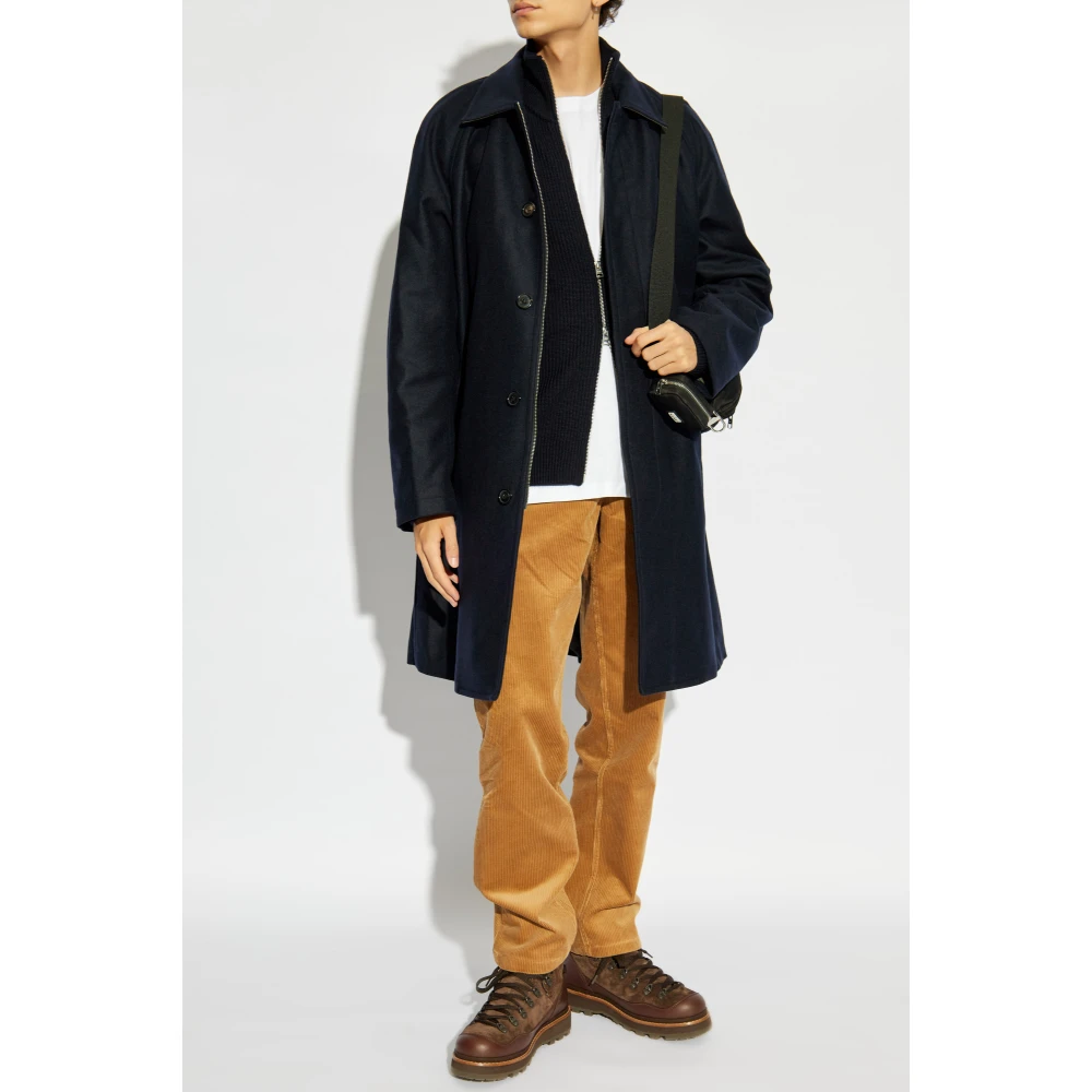 Norse Projects Ribfluwelen broek Aros Brown Heren