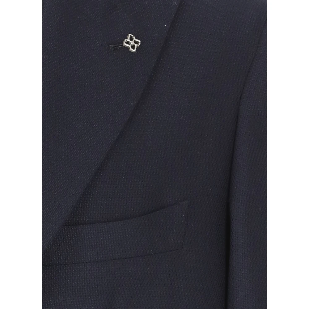 Tagliatore Jassen Blauw Blue Heren