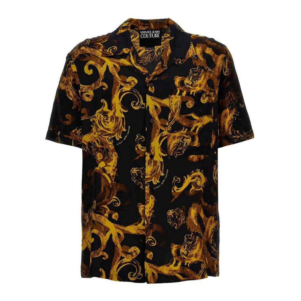 Versace Jeans Couture Overhemden Black Heren