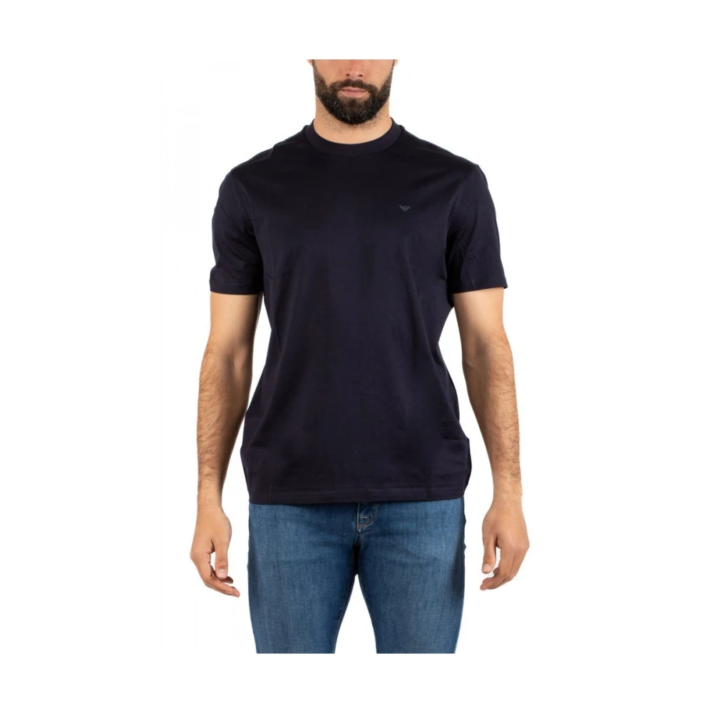 Emporio Armani Stijlvolle T-shirt Collectie Blue Heren
