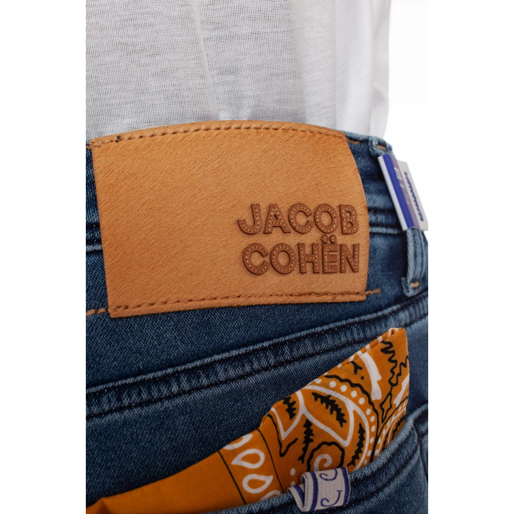 Jacob Cohën Sartorial Denim Jeans Nick Fit Blue Heren