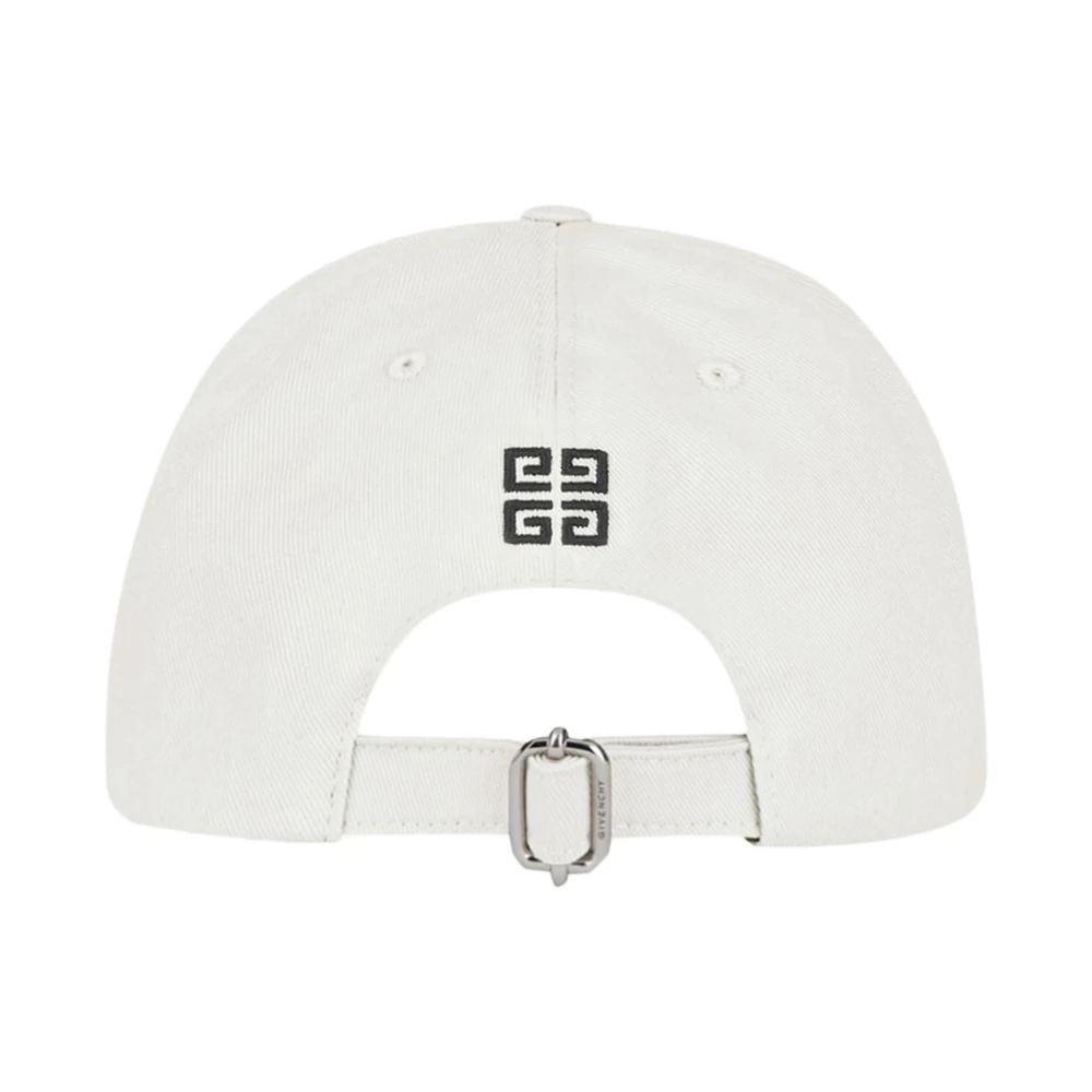 Givenchy Baseballpet met kenmerkend borduursel Gray Heren