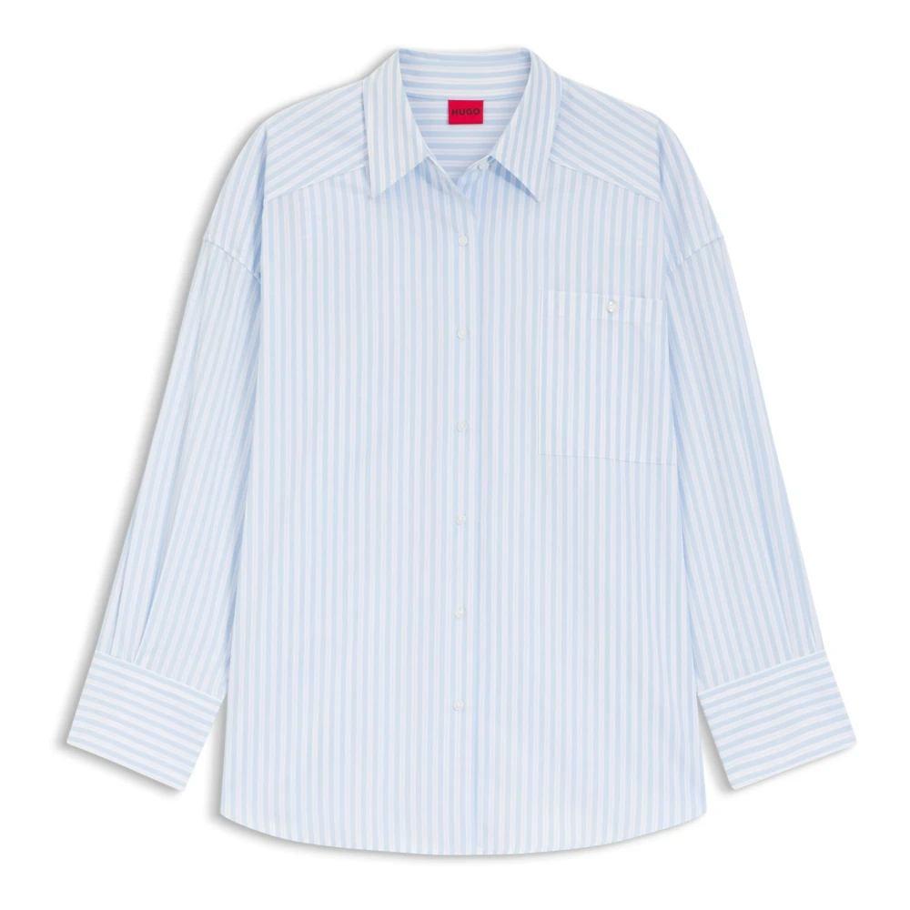 Hugo Donna Blu - Eustyna Oversized Blouse - Blouses & Shirts - S