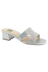 Sandalen met hoge hakken