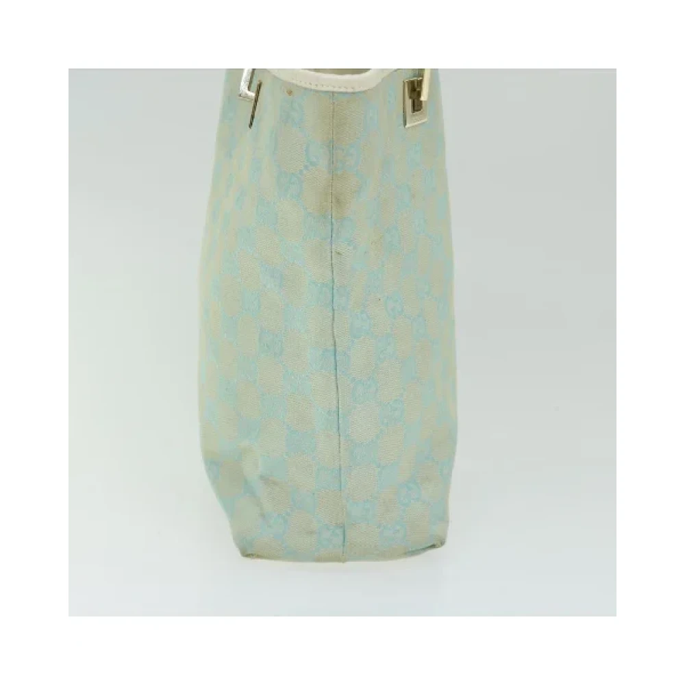 Gucci Vintage Pre-owned Canvas handbags Blue Dames