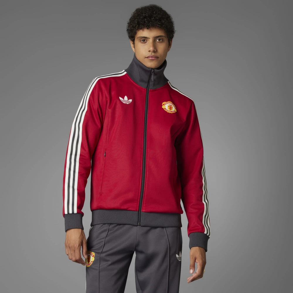 Adidas Beckenbauer Track Top Red Heren