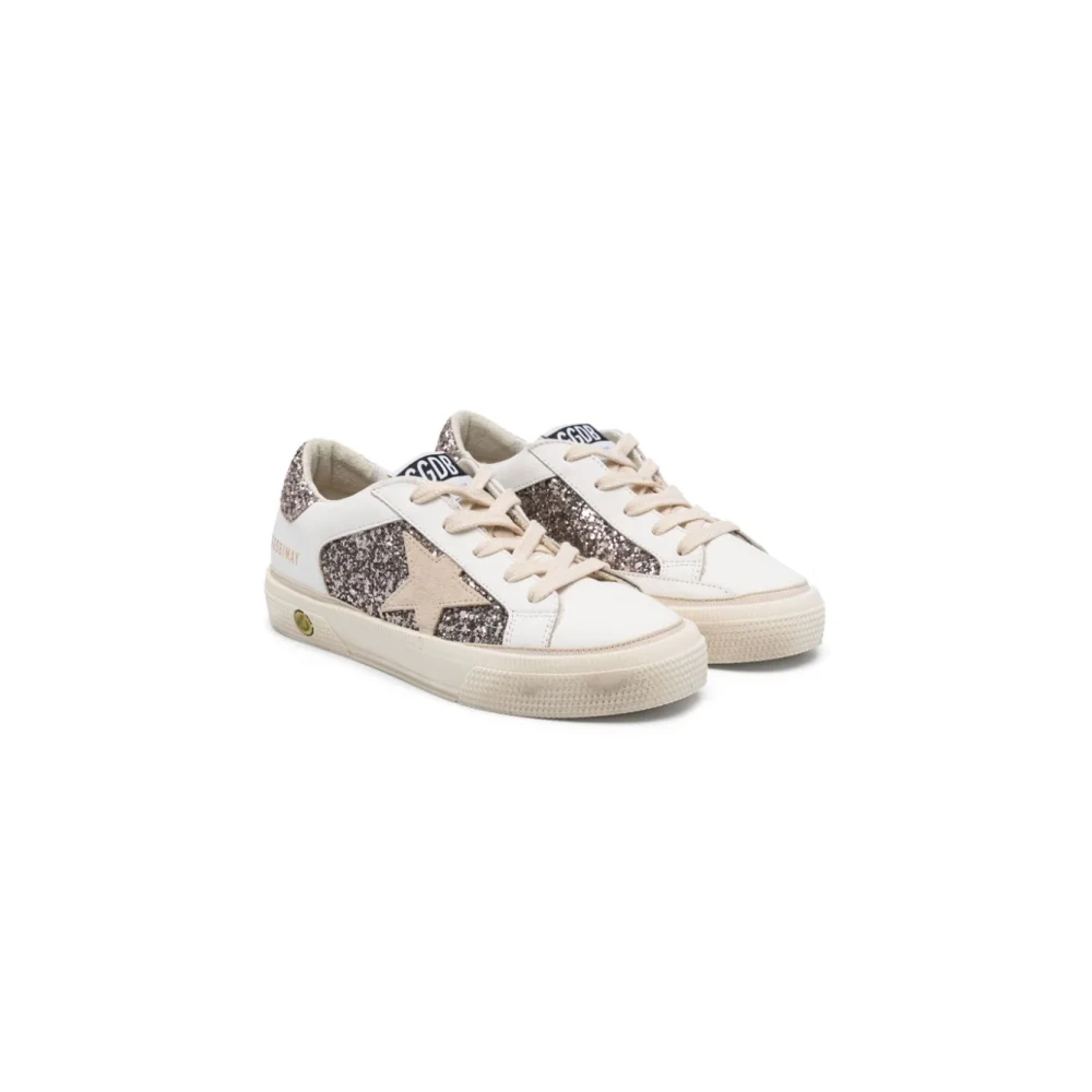 Golden Goose , Kids Sneakers, Female, White, 30 Eu, May Trainers