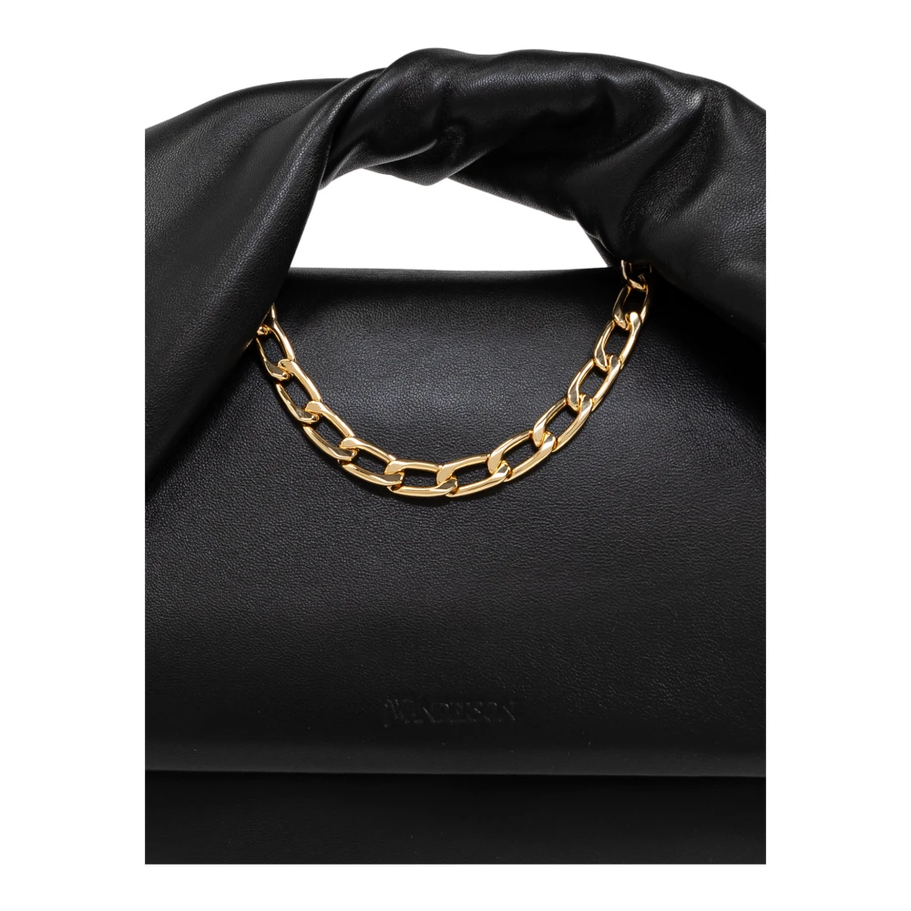 JW Anderson Handtas 'Large Twister' Black Dames