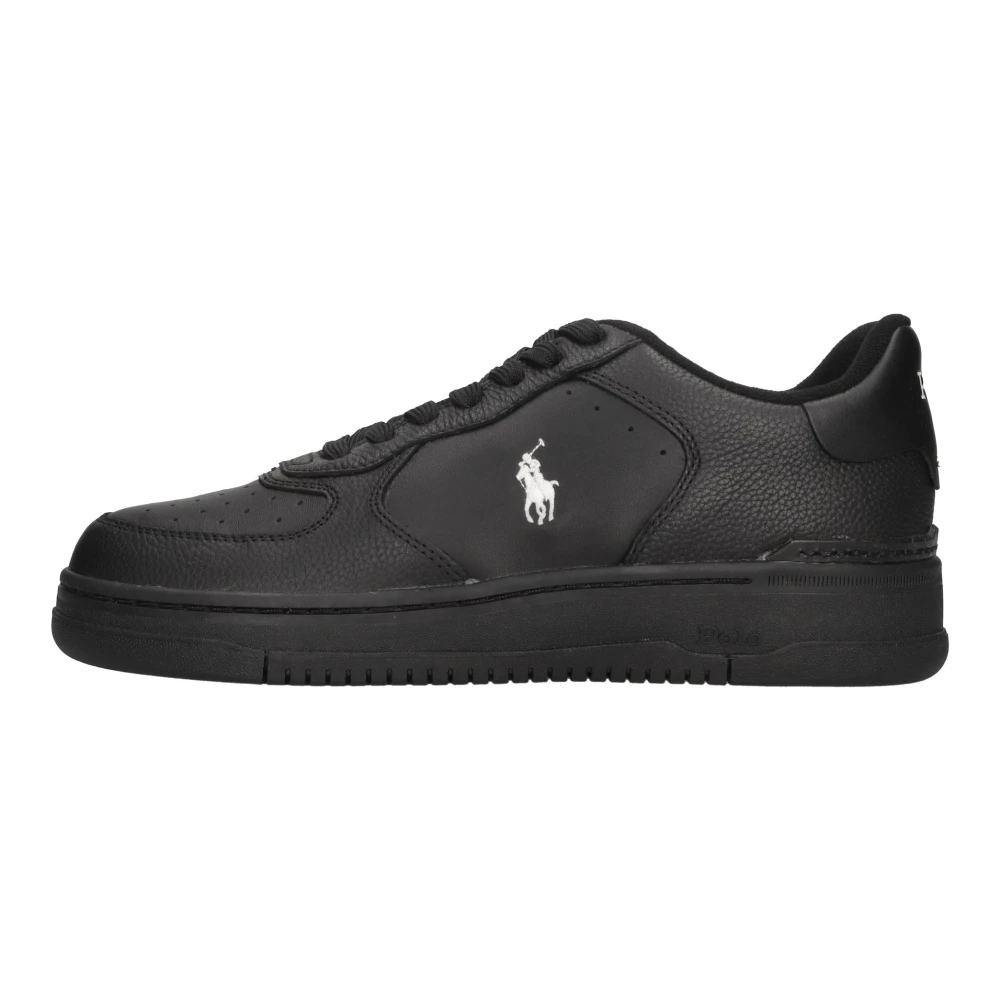 Polo Ralph Lauren Sneakers, Male, 10 Uk, Masters Court Sneaker Black