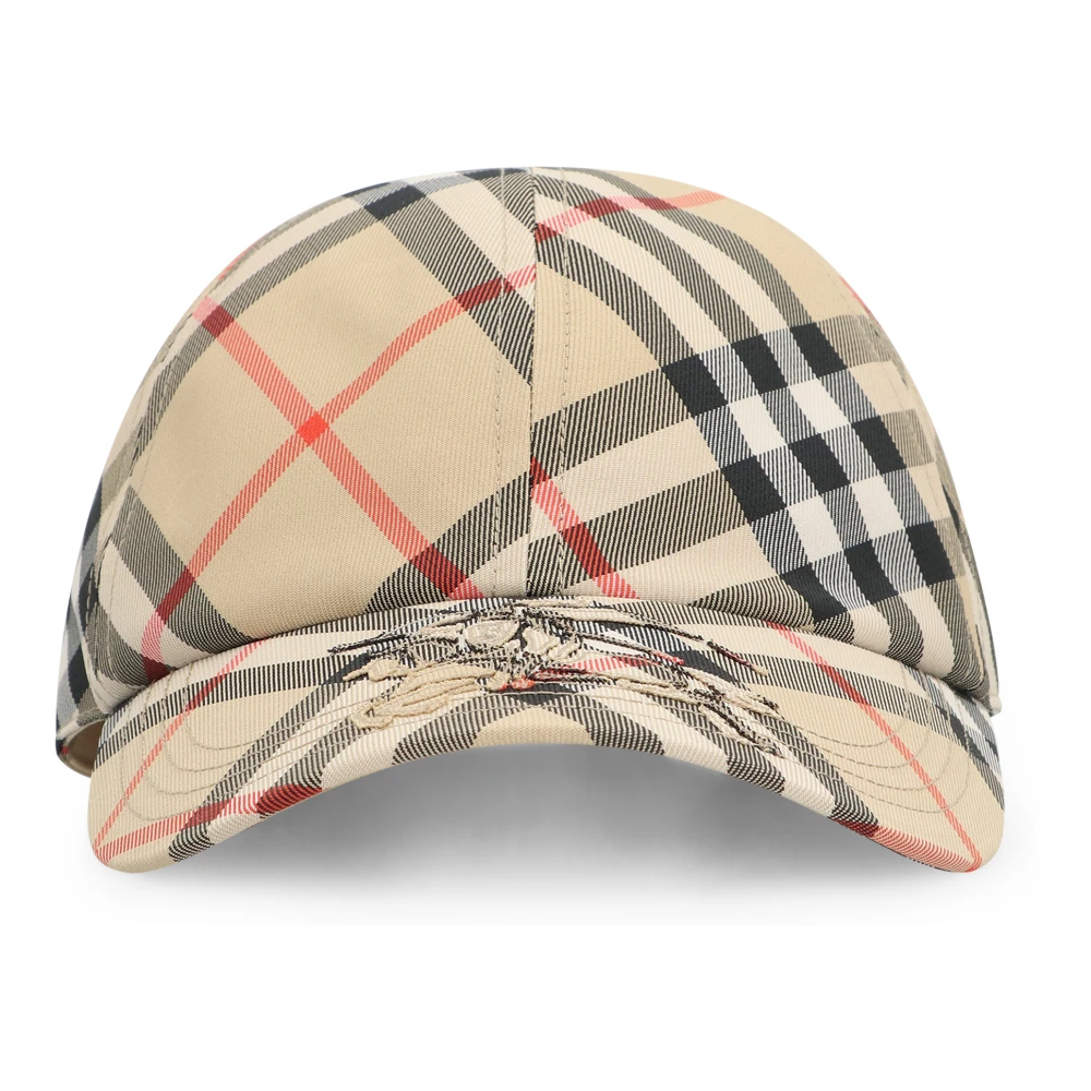 Burberry Women's Beige Hats & Caps, M, Logo Baseball Cap