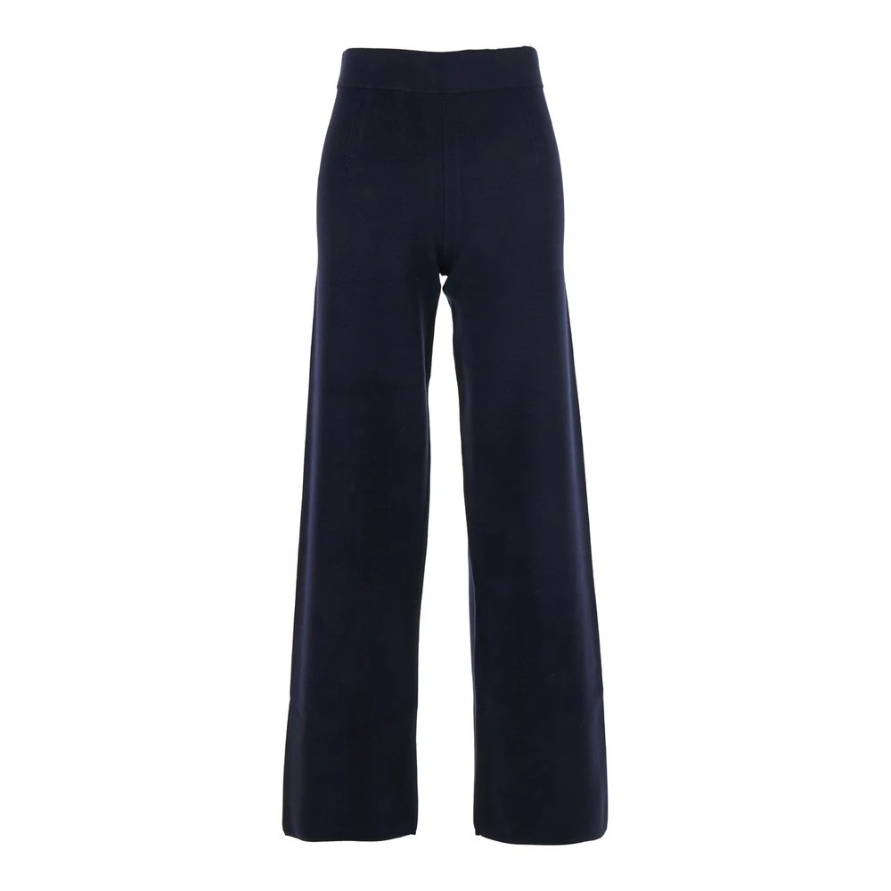 Max Mara Studio Damen Blau Marzia Pants