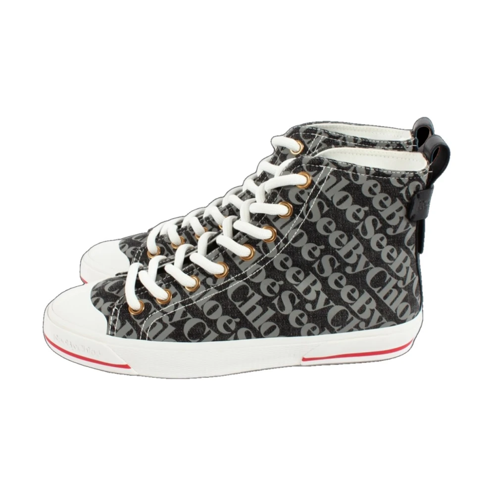 Chloé - Shoes > Sneakers - Gray - Chloé - Modalova