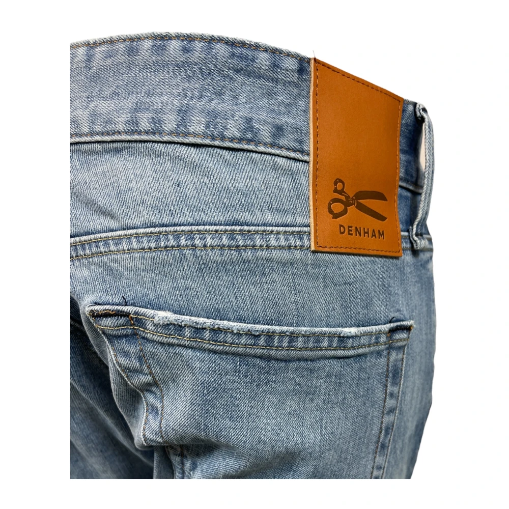 Denham Ridge Straight Fit Jeans Light Blue Heren
