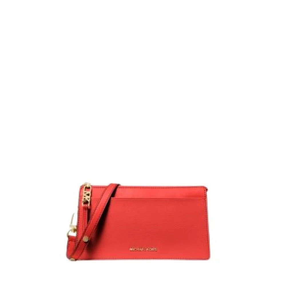 Michael Kors Women's Red Empire Crossbody Bag With Adjustable Strap