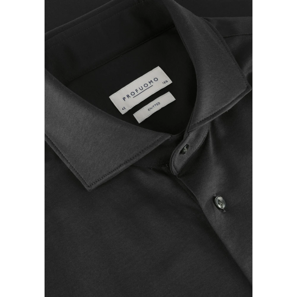 Profuomo Groen Casual Cutaway Overhemd Green Heren