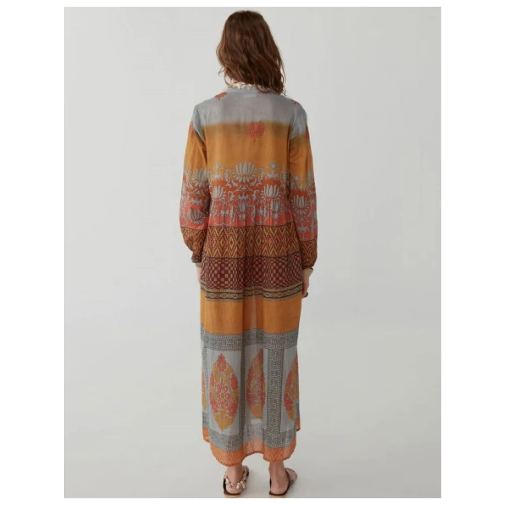 Maison Hotel Bloemen Didi Katoenen Jurk Multicolor Dames