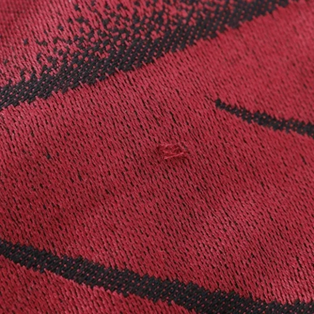 Balenciaga Vintage Pre-owned Wool scarves Red Dames