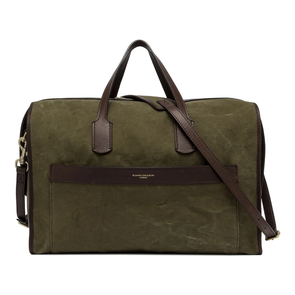 Gianni Chiarini Berlin Schoudertas Green Heren