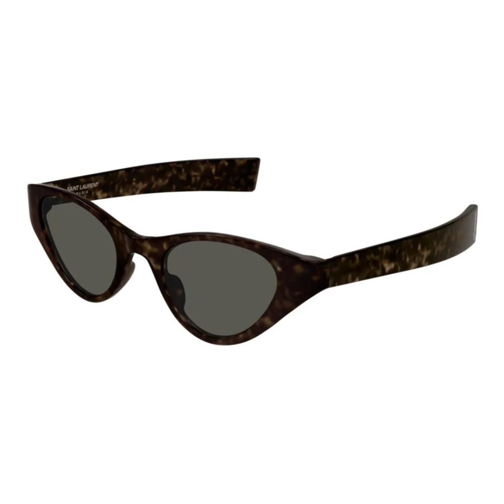 Saint Laurent Unisex Brown Cat Eye Sunglasses