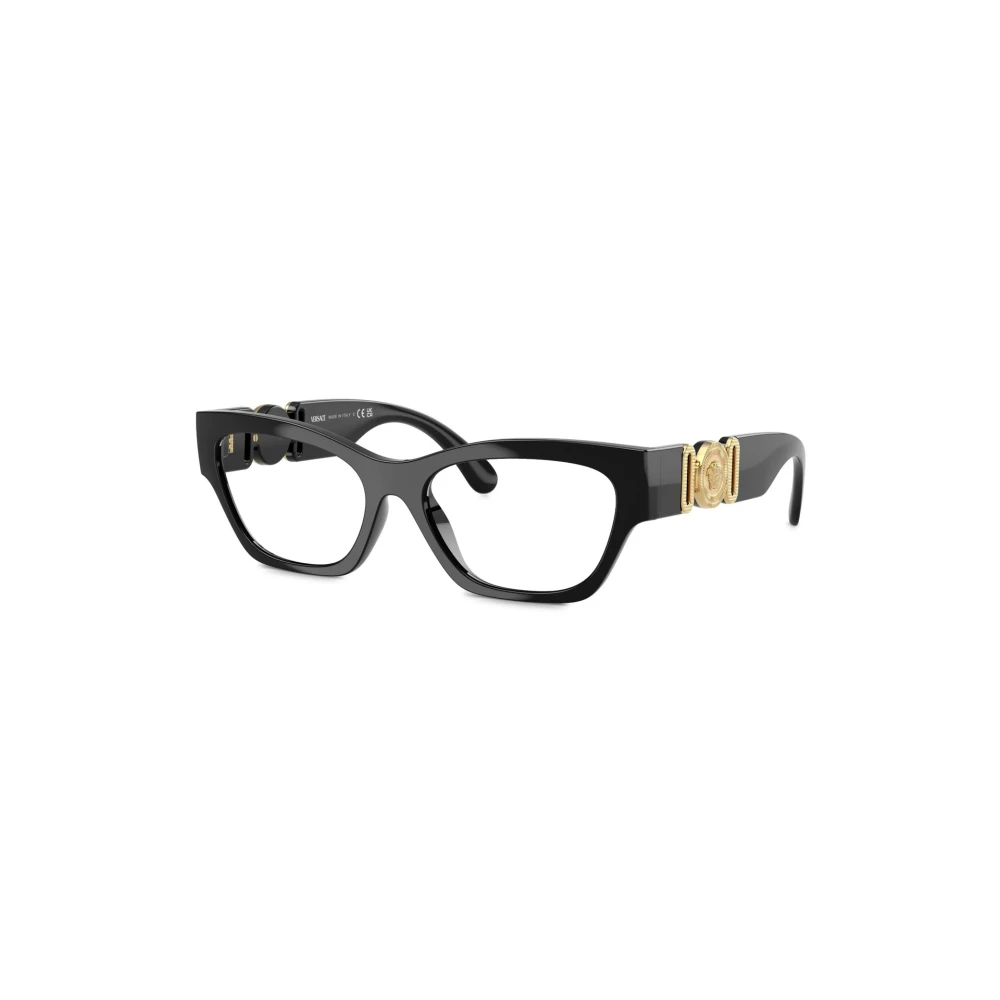 Versace Women's Black Glasses, 54 Mm, Optical Frame