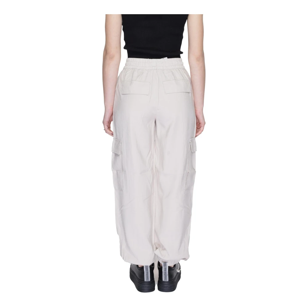 Only Tapered Trousers White Dames