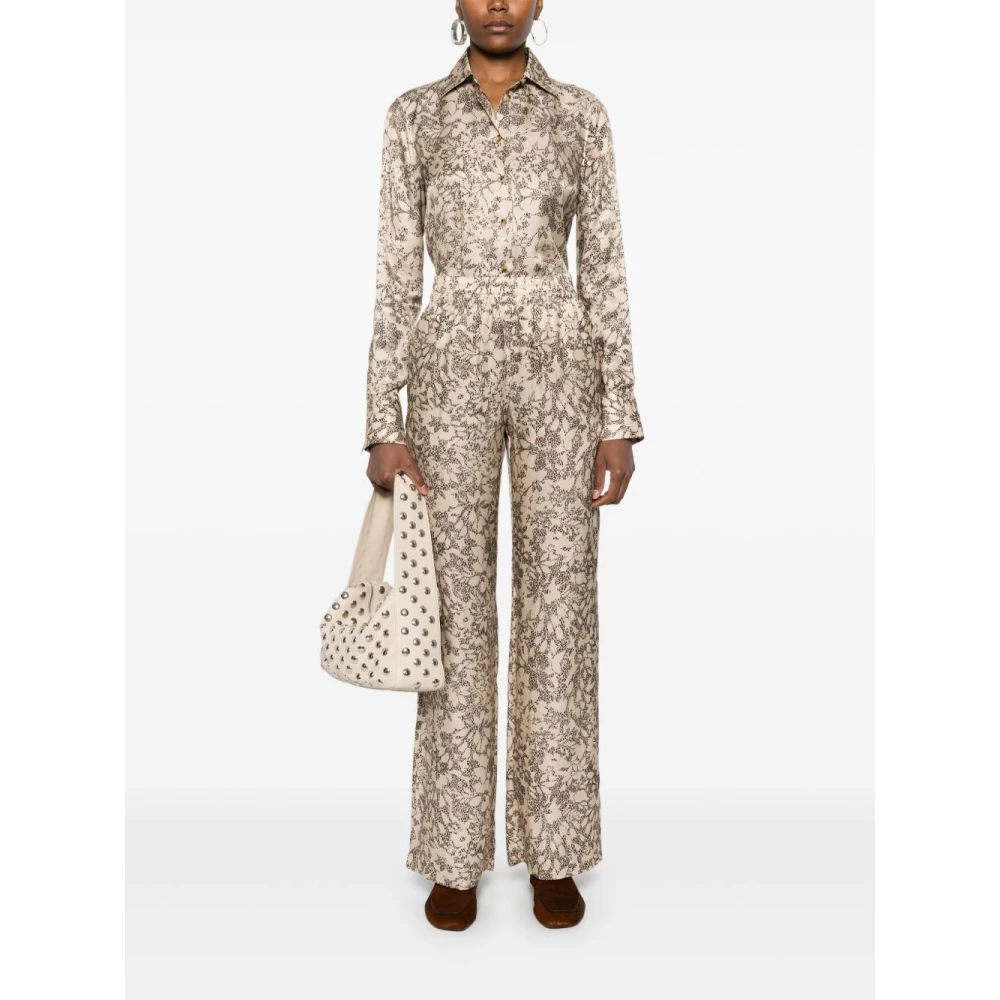 Golden Goose Stijlvolle wijde broek Multicolor Dames