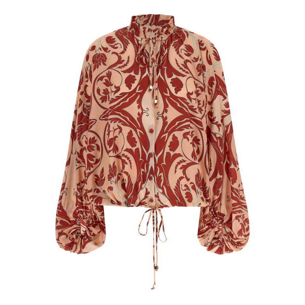 F.r.s For Restless Sleepers Women's Pink Blouses, S, Archilo Shirt