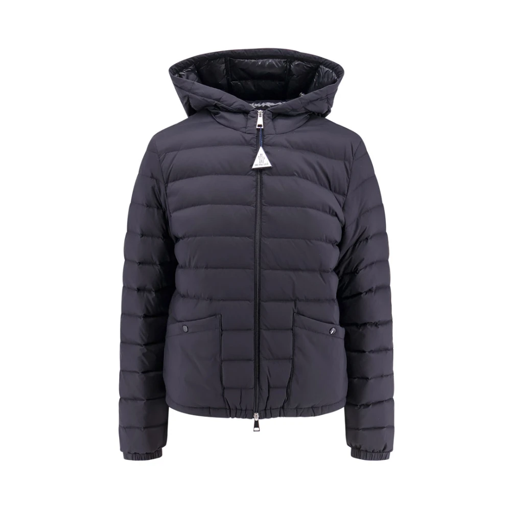 Moncler Hoodie met iconische patch Black Dames