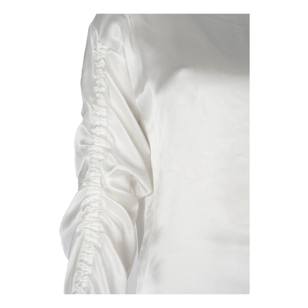 Liu Jo Elegante Blouse met Ronde Hals White Dames
