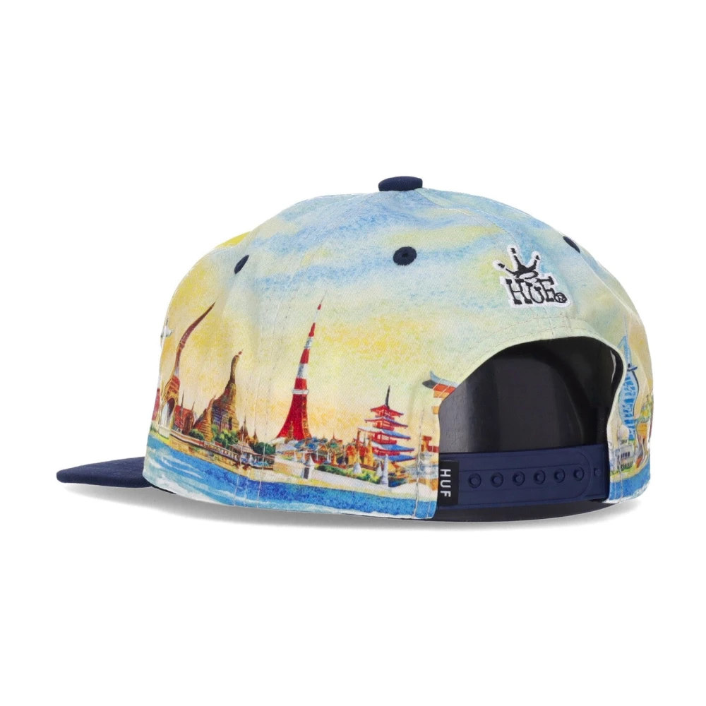 HUF Natuurlijke Platte Klep Snapback Pet Multicolor Heren