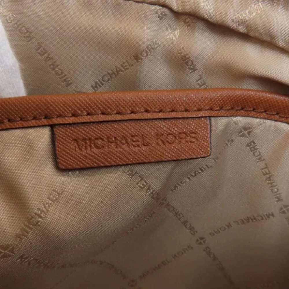 Michael Kors Pre-owned Plastic shoulder-bags Brown Dames