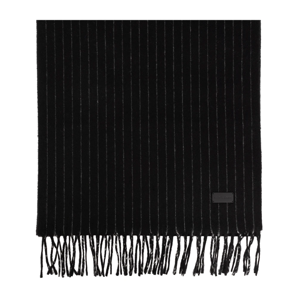 Saint Laurent Kasjmier sjaal Black Heren
