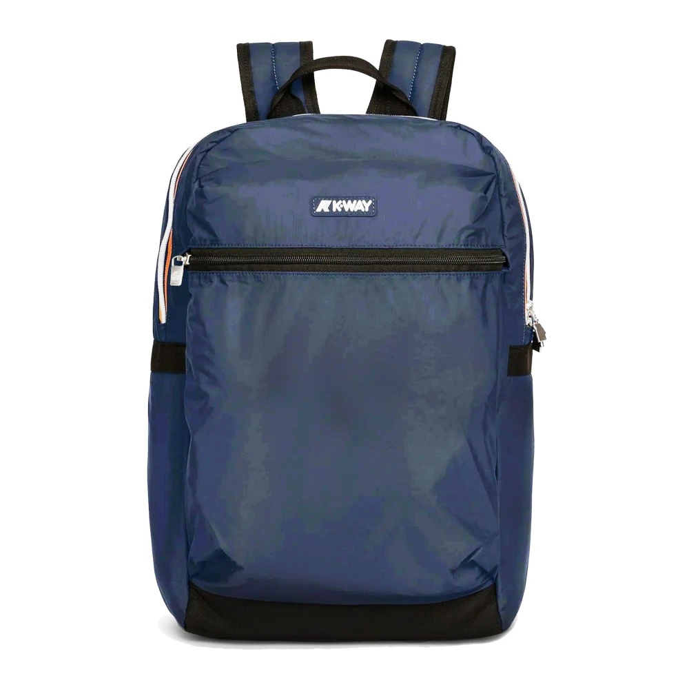 K-Way Vattentät Ryggsäck med Laptopfack Blue, Unisex