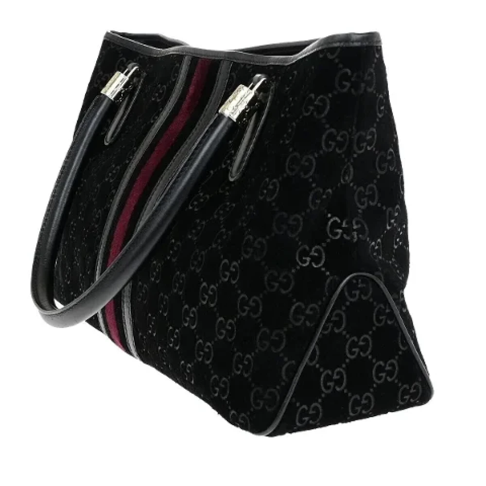 Gucci Vintage Pre-owned Suede gucci-bags Black Dames