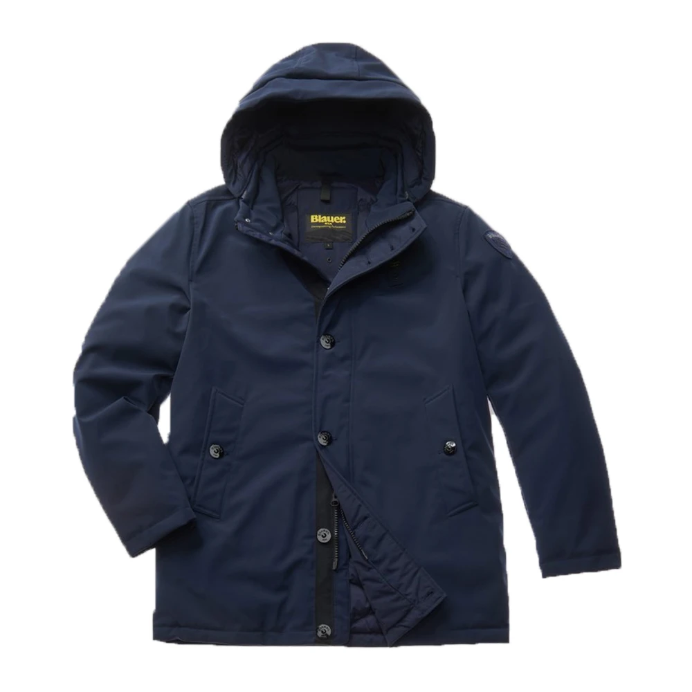 Blauer Boston Technische Jas Blue Heren