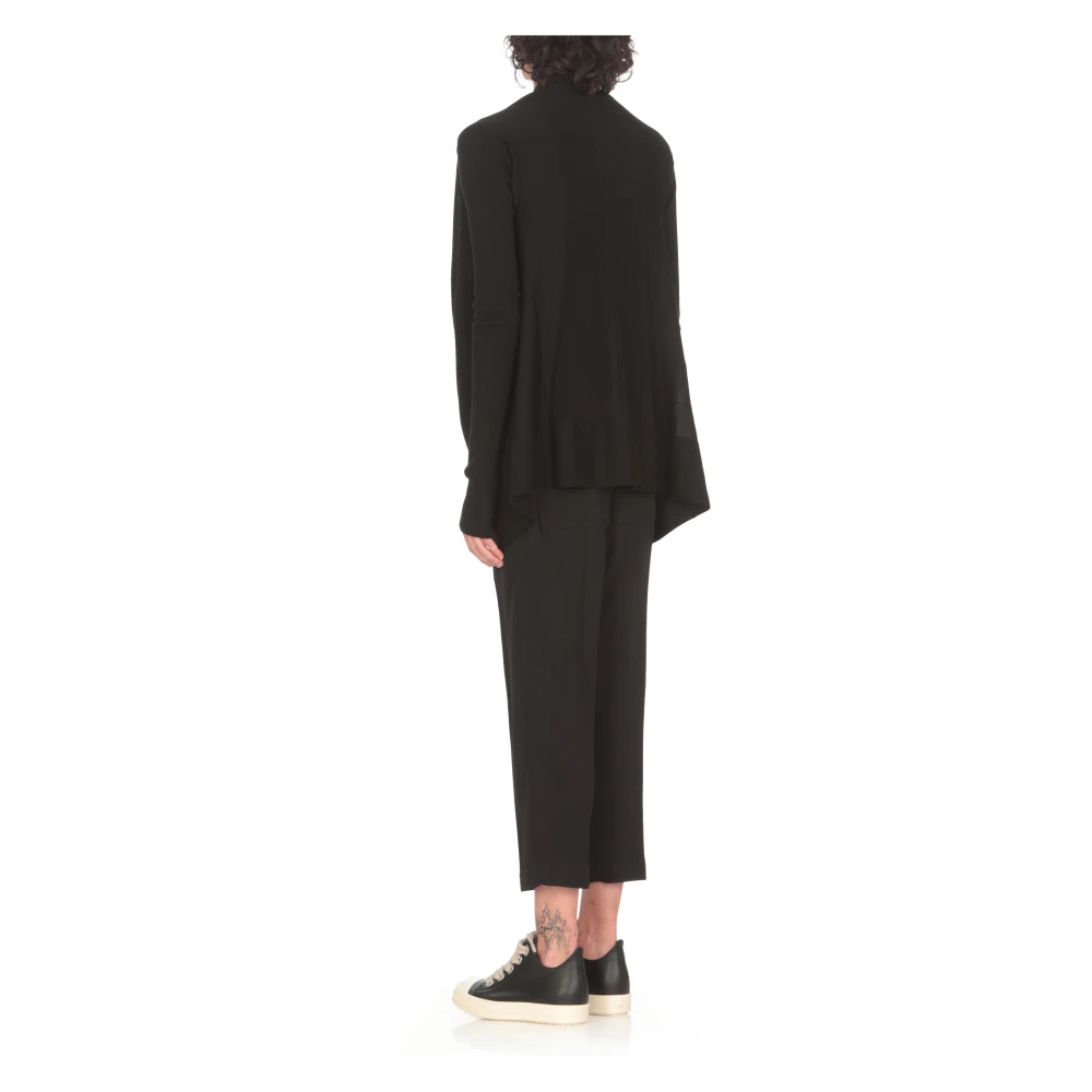 Rick Owens Wollen Cardigan Black Dames