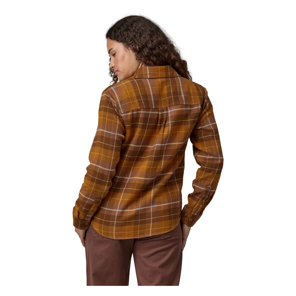 Patagonia Fjord Flanellen Overhemd Brown Dames