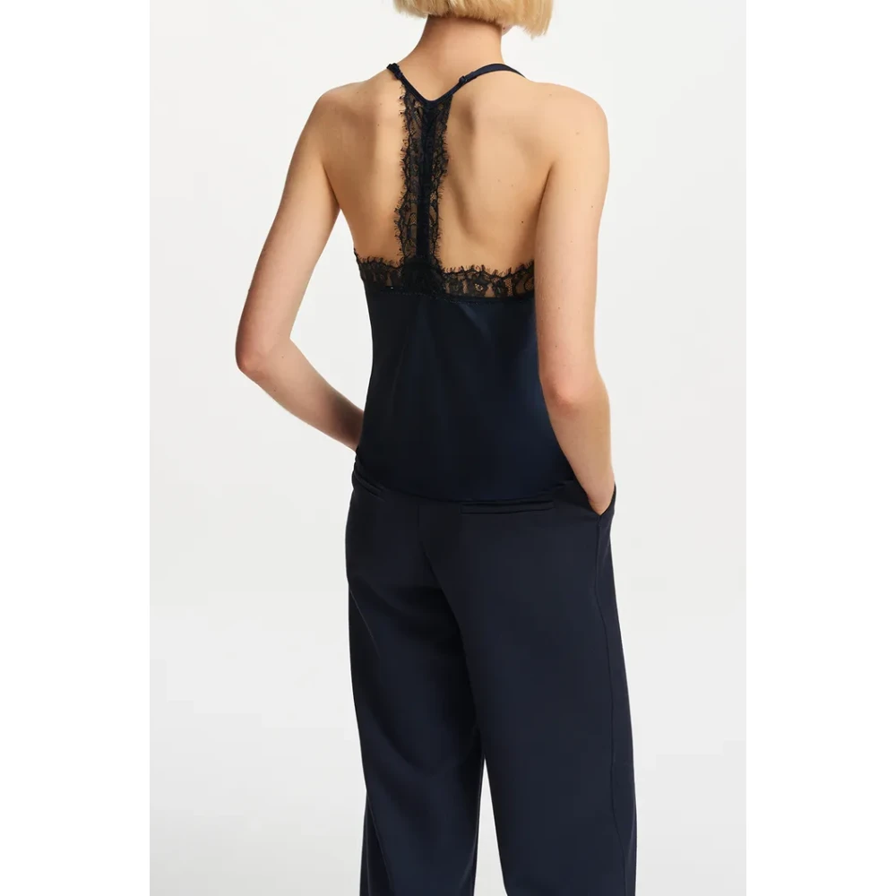 Essentiel Antwerp Sleeveless Tops Blue Dames