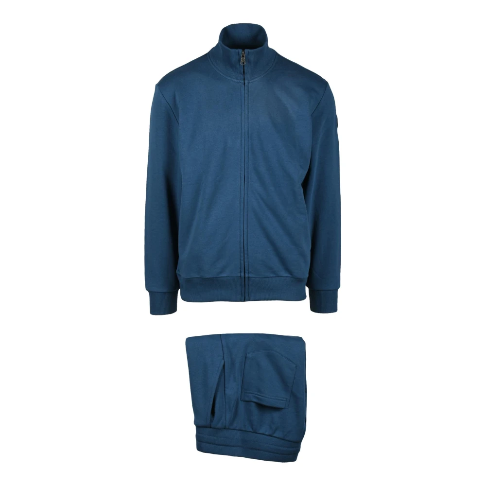 Colmar Katoenmix Stijlvolle Jumpsuit Blue Heren